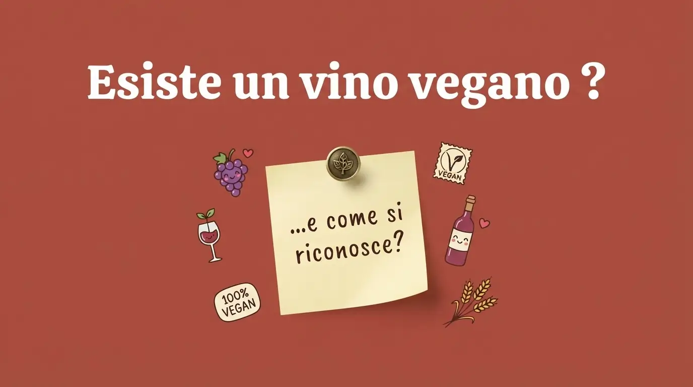 Locandina Esiste un vino vegano e come si riconosce?