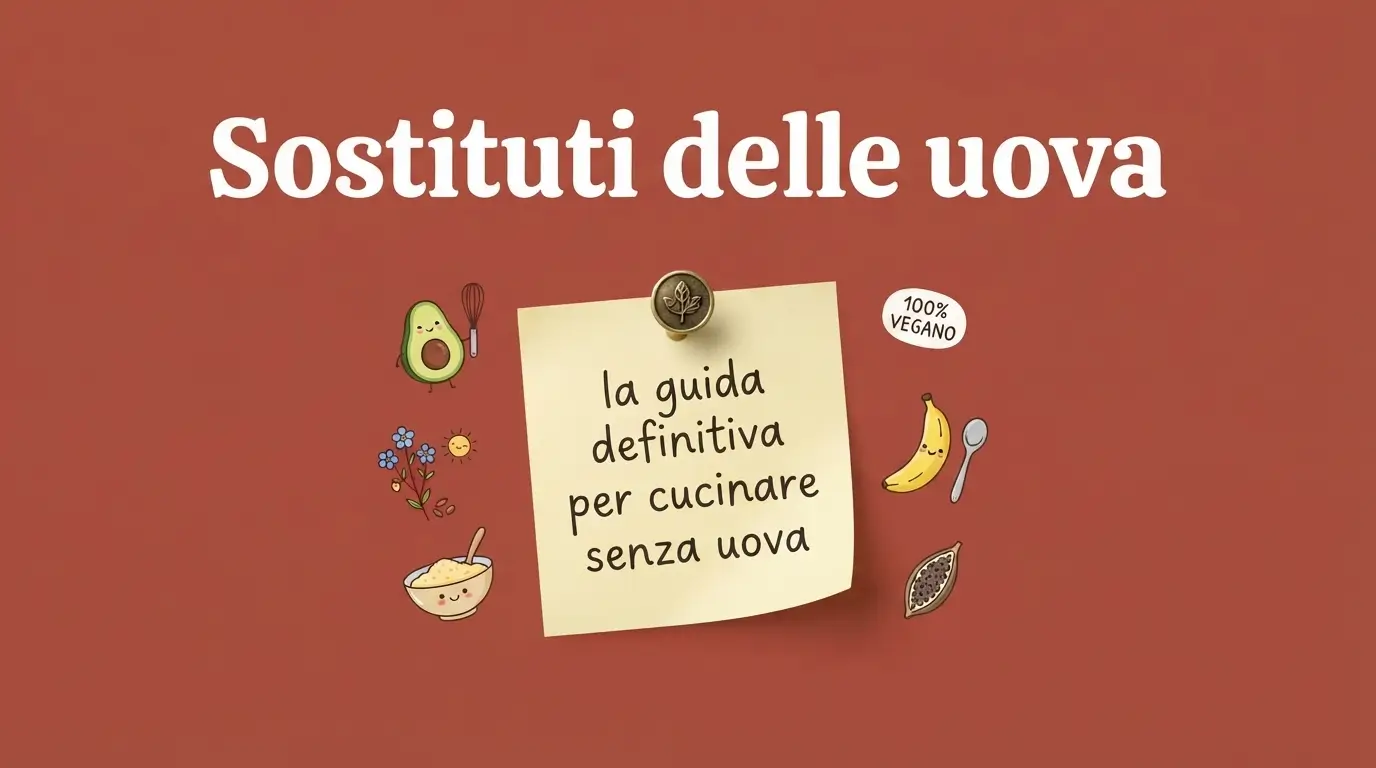 Locandina Sostituti delle uova: la guida definitiva per cucinare senza uova
