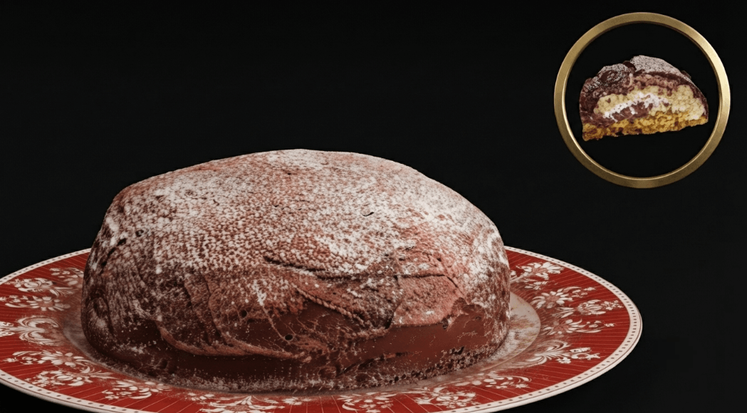 Zuccotto toscano vegan