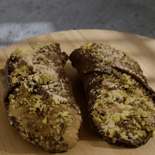 Cannoli vegani e crudisti con “ricruda”