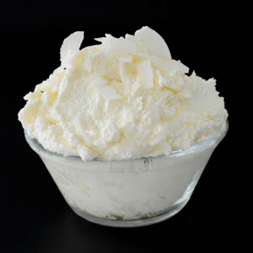 Panna montata di cocco