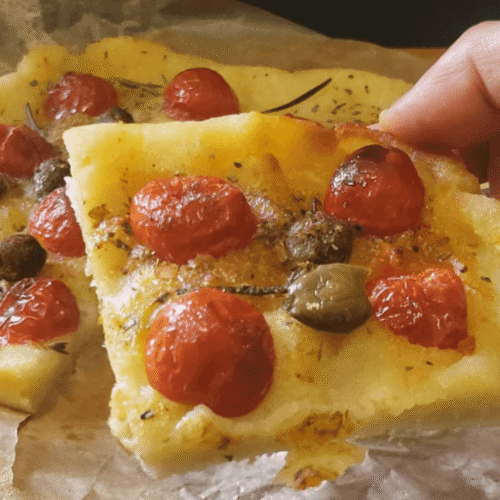 Focaccia senza glutine (soffice e facile)solo con farina di riso, e patate nell’impasto