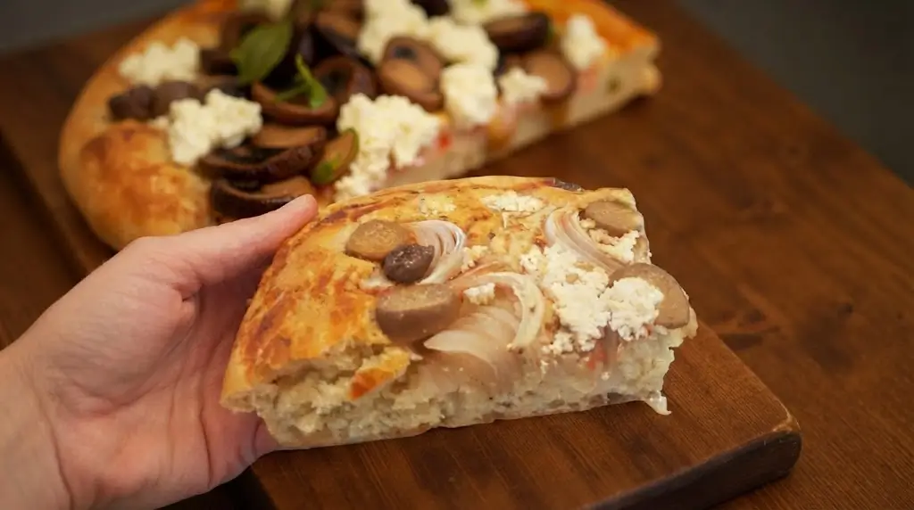 Pizza a lunga lievitazione soffice , aromatica e più digeribile
