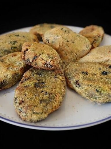 Cotolette di zucchine in friggitrice ad aria