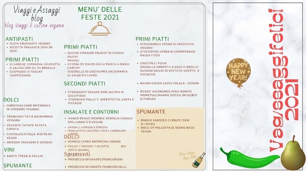 Seleziona Crea il tuo menù vegan delle feste natalizie 2021 Crea il tuo menù vegan delle feste natalizie 2021