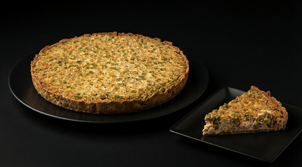 Quiche lorraine vegan