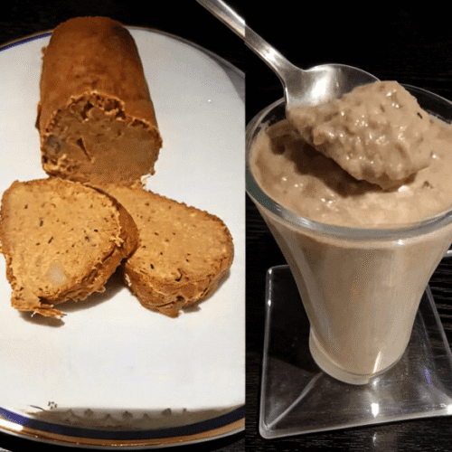 Arrosto di jackfruit e ceci con salsa ai funghi