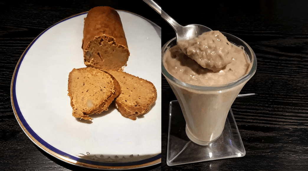 Arrosto di jackfruit e ceci con salsa ai funghi