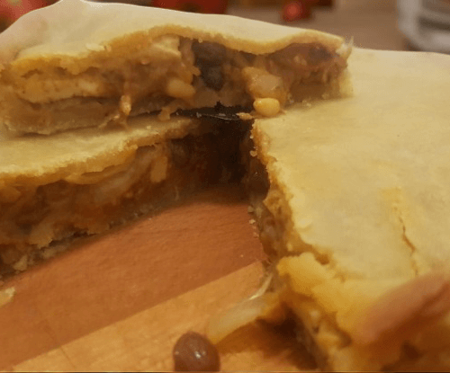 Pizza rustica di carnevale salentina