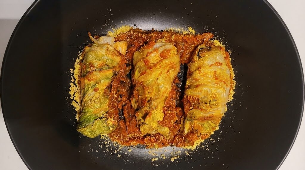 Involtini di cicoria