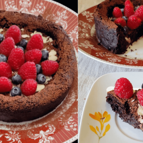 Torta al cioccolato e mandorle