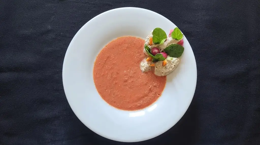 Gazpacho crudista di pomodoro e peperone