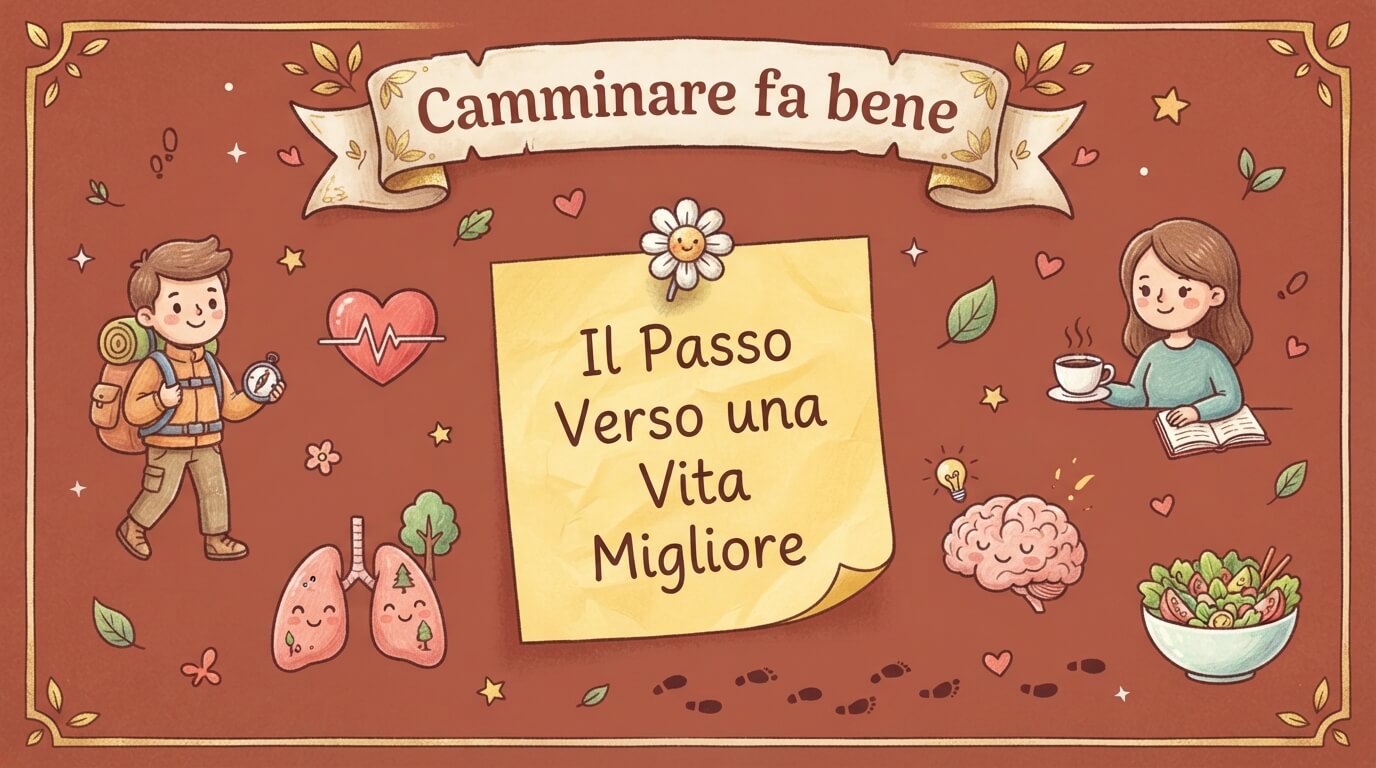 Locandina Camminare fa bene