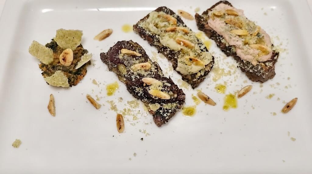 La bruschetta in 3 varianti