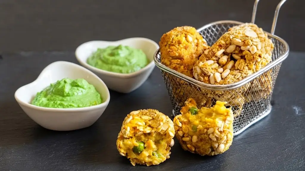 Nuggets di carote e piselli
