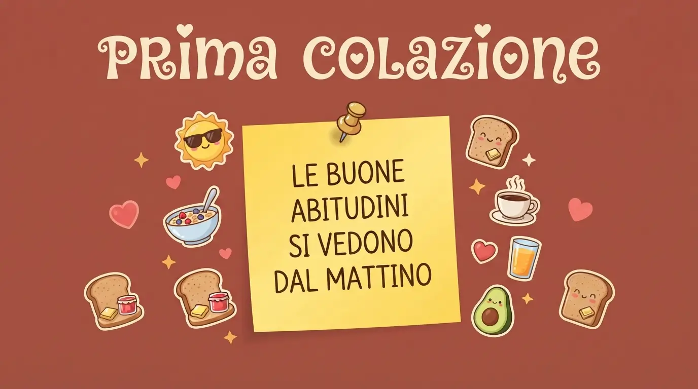 lOCANDINA Prima colazione: le buone abitudini si vedono dal mattino