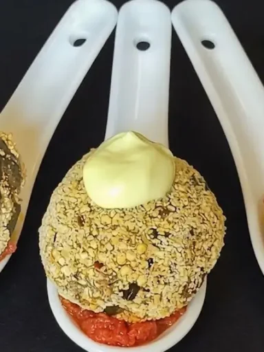 Polpette di quinoa soffiata