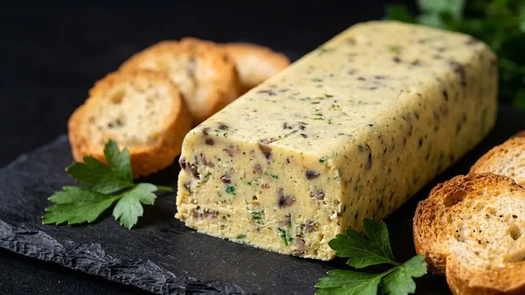 Burro vegetale di frutta secca ai funghi