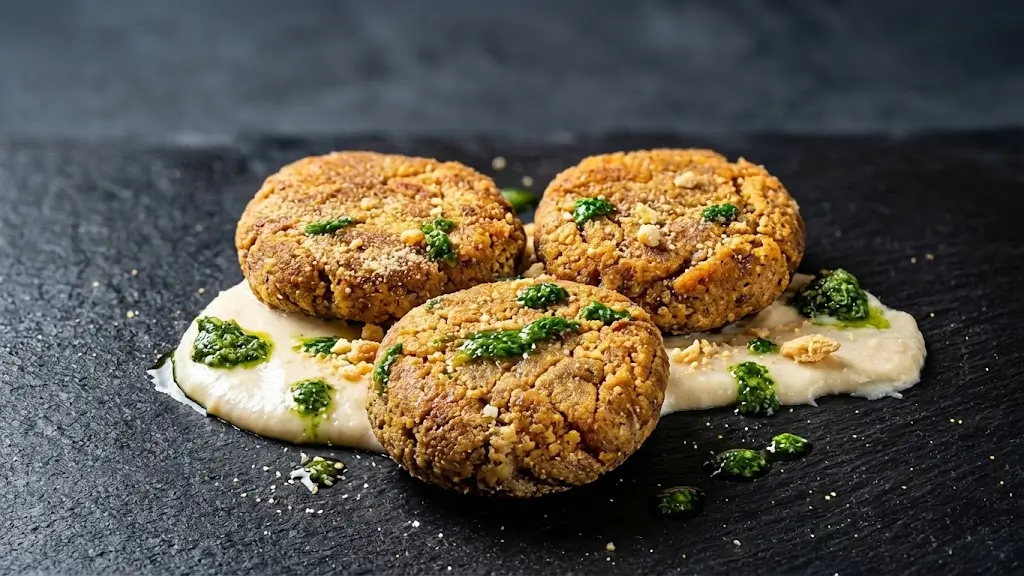 Frittelle vegetali di formaggio vegano vegghiorino