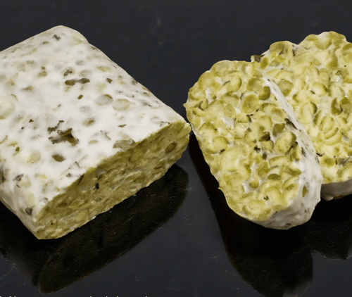 Tempeh di piselli all’aglio orsino