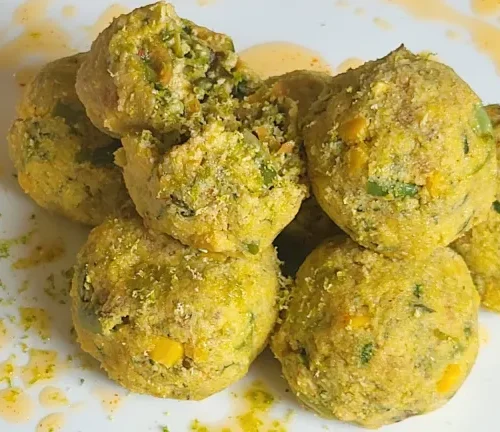Polpette di verdure orientali al vapore