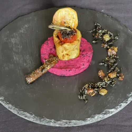 Acciughe alla Vernazzana in tegamino di patate
