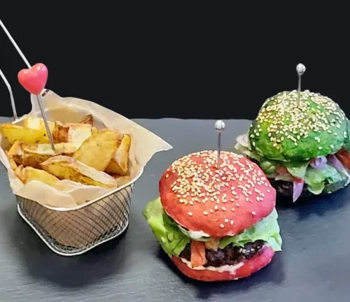 Mini Bao-Burger vegani