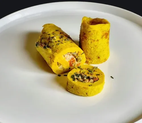 Rotolo di frittata omelette