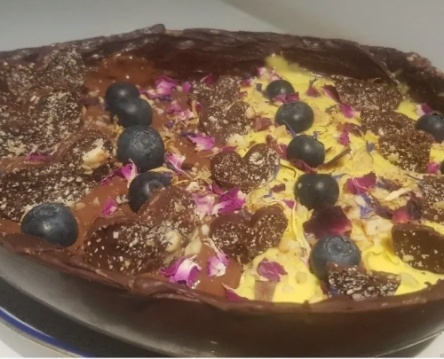 Uovo di pasqua nocciolato fatto in casa