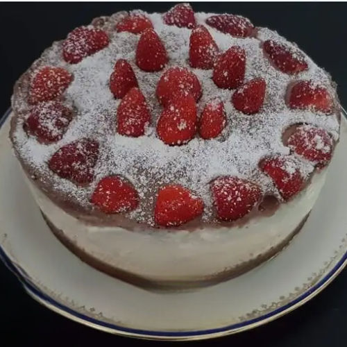Cheesecake cotta in padella