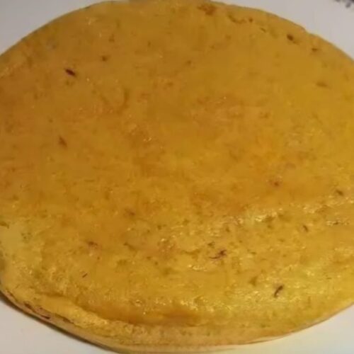 Frittata con okara di soia