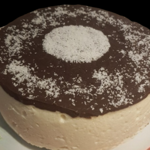 Torta fredda bounty(cocco e cioccolato)