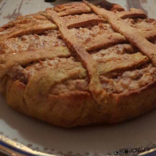 Pastiera salata vegan