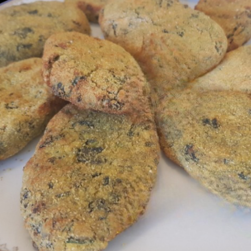 Cotolette di zucchine in friggitrice ad aria
