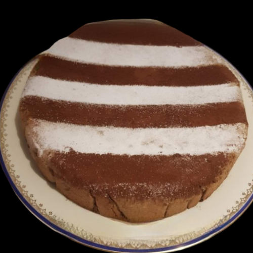 Cassata siciliana al forno con crema di ricotta e cioccolato friabile e dal gusto delicato.
