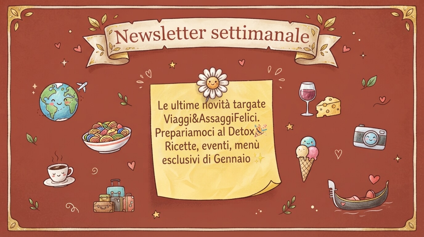 Locandina Le ultime novità targate Viaggi&AssaggiFelici