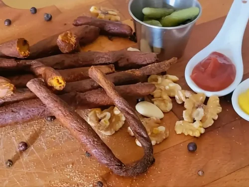  "Vegan Kabanos" mini insaccati sottili e  croccanti