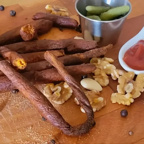 “Vegan Kabanos” mini insaccati sottili e croccanti
