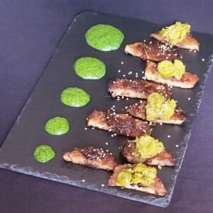 RICETTA ANTIPASTO GOURMET DI SETTEMBRE - Tagliata sedano rapa wafu capperi olive spinaci vegan