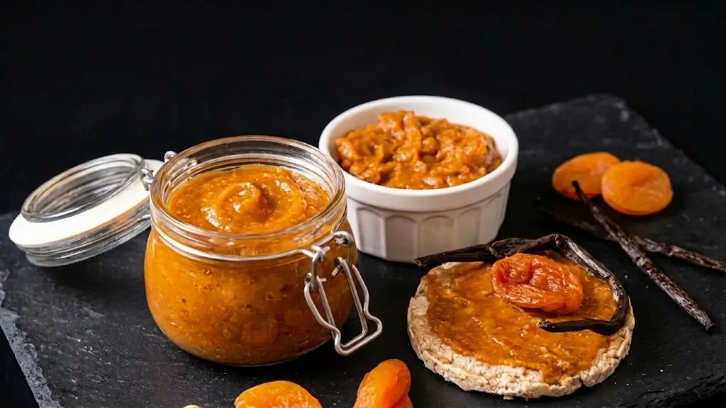 Marmellata crudista di albicocche