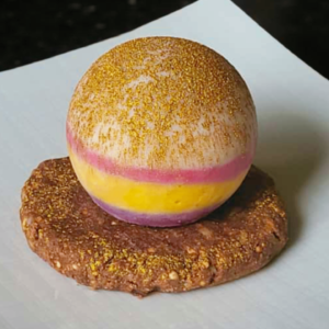 RICETTA DESSERT GOURMET DI SETTEMBRE – Mini cheesecake arcobaleno con cuore a 3 strati