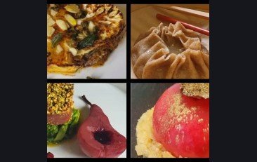 Menù completo dall'antipasto al dolce