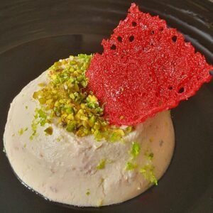 RICETTA ANTIPASTO GOURMET DI GIUGNO - Panna cotta ricotta e vegamino pistacchio