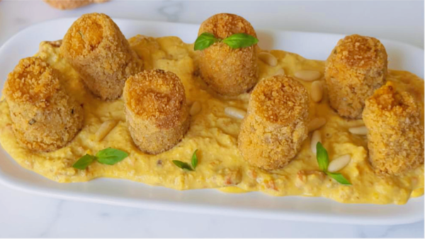 RICETTA PRIMO PIATTO GOURMET DI SETTEMBRE – Paccheri fritti ripieni