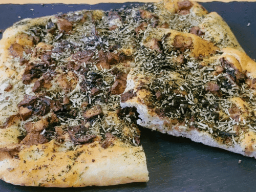 La focaccia del viandante (trasformazione vegan di uno street food medievale)