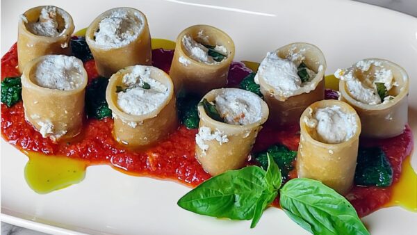 RICETTA PRIMO PIATTO GOURMET DI AGOSTO - Paccheri mediterranei rivisitati