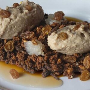 RICETTA DESSERT GOURMET DI OTTOBRE – Cremoso di castagne, crumble salato e gel di rosmarino