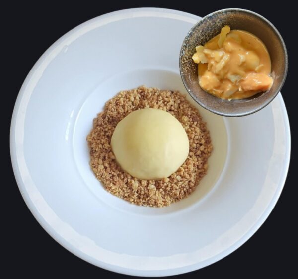 RICETTA DESSERT GOURMET DI SETTEMBRE - L'uovo dolce al cacao e papaya