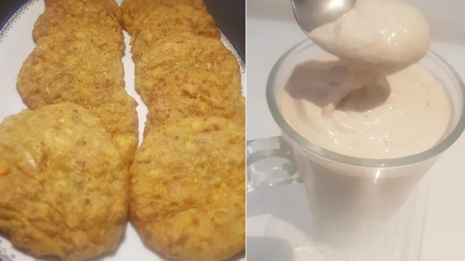 Frittelle e salsa di accompagnamento