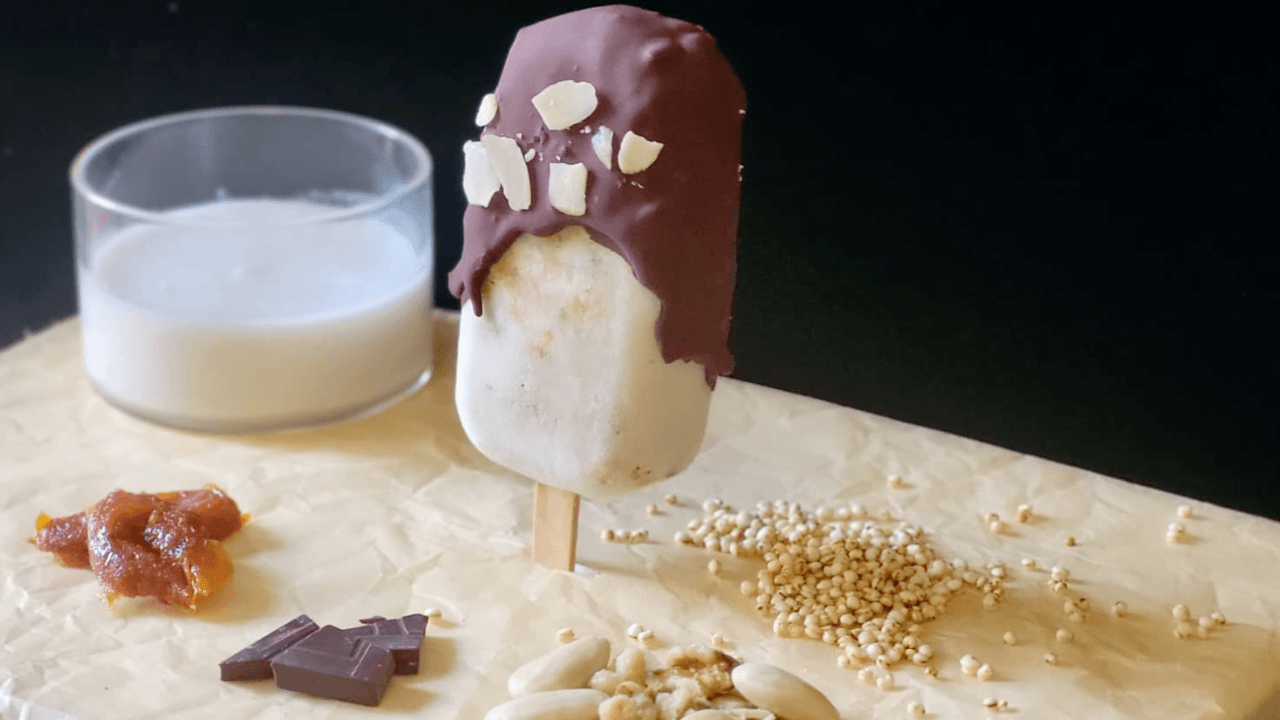 Magnum stecco cocco ,cioccolato e mandorle